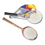 Vintage tennis rackets