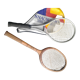 Vintage tennis rackets