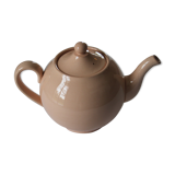 Pink teapot Digoin & Sarreguemines