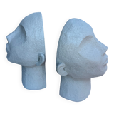 Pair of designer bookends