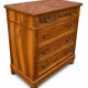 Commode Néo-Renaissance Henri II avec marbre rouge