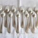 Orbrille JB silver metal cutlery set 37 pieces