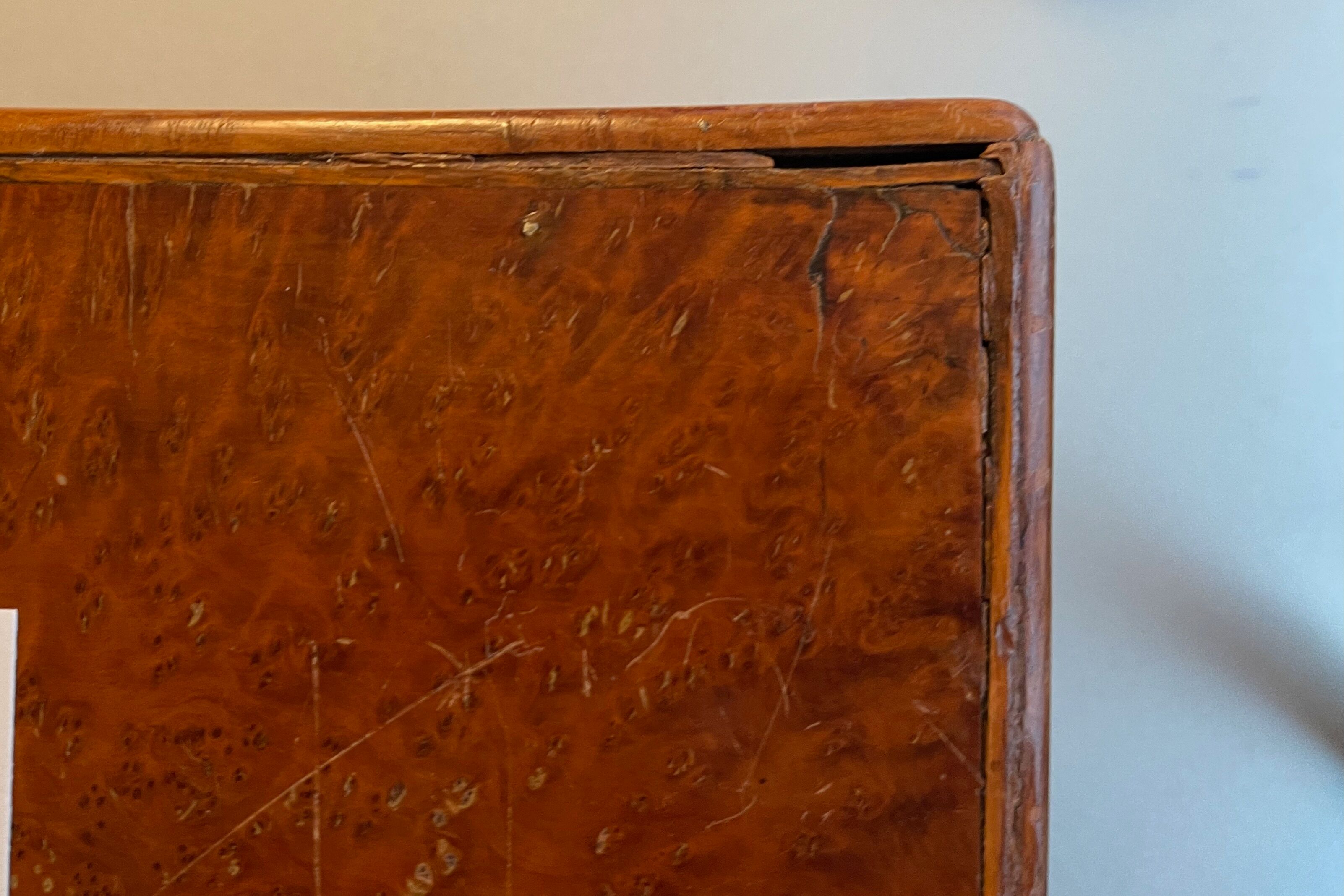 Antique sewing box