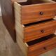 Bureau vintage scandinave en bois 1960