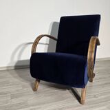 Art deco armchair by Jindrich Halabala, 1940s