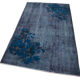 Hand-knotted vintage oriental 1980s 112 cm x 201 cm purple rug