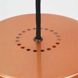 Set of 2 Fog & Mørup / Jo Hammerborg “Juno” pendant lamps / Mid-century Danish modern design / Copper / 1960s / 1970s