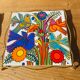 Duo of underwear acapulco villeroy and boch in brass and earthenware 1970s.