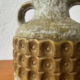 German ceramic vase with handles from the 60s
