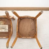 BAUMANN bentwood bistro chairs, set of 4