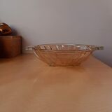 Smoked pink art deco cut