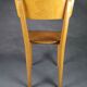 Superb chair all wood child compass feet - marked 118