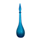 Turquoise blue Empoli decanter