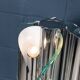 20th century italian chrome & glass floor lamp attributable to max ingrand