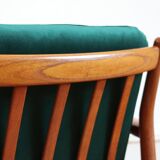 Scandinavian GM5 teak bench by Sven Aage Eriksen