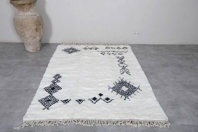 Cream Moroccan rug 150/250cm