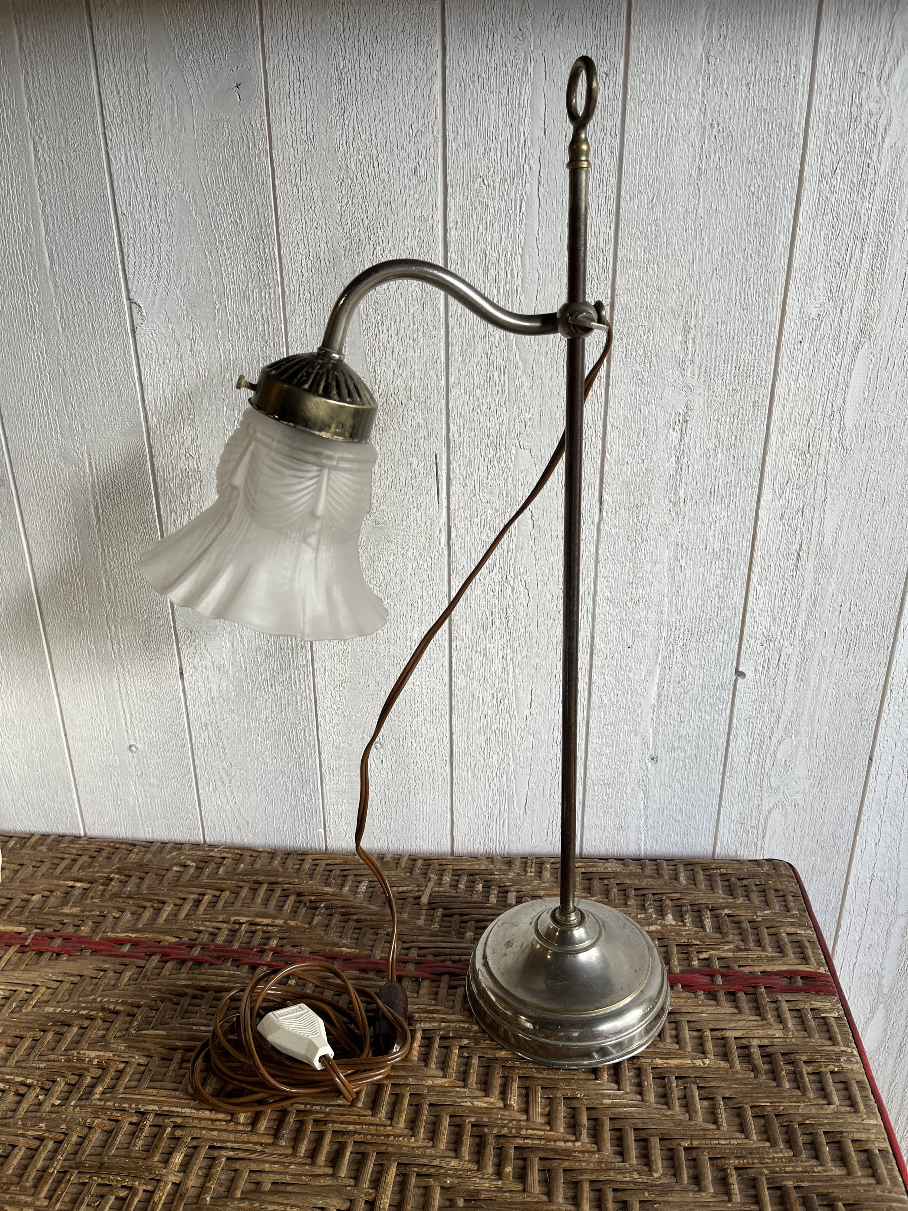Art Nouveau workshop lamp