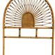 Rattan headboard, France, 1960s
