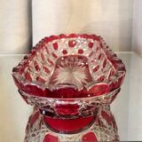 Comb door toothbrush holder empty bohemian glass pocket