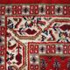 Vintage persian carpet seraband handmade 93cm x 162cm 1970s, 1c767