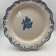 Large round earthenware dish from Moutiers 18th century