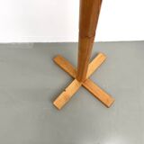 Free-standing coat rack in solid pine, Les Arcs, 1970s
