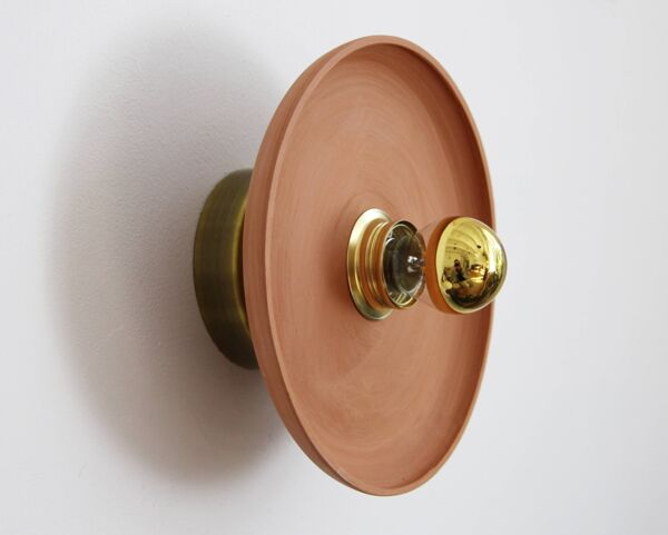 Applique en terre cuite ''terracotta