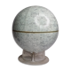 Vintage lunar globe made in u.s.a., 30 cm on base