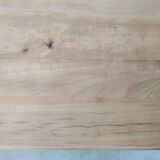 Solid wood farmhouse table