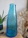 Blue glass carafe