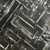 Round vintage glass ceiling light 24cm