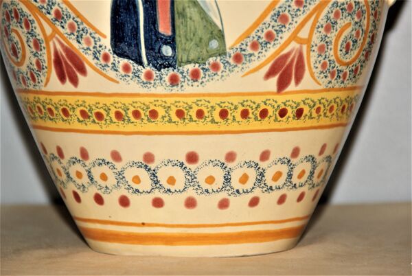 Paire de vases signée Henriot Quimper