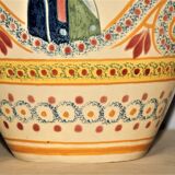 Pair of vases signed Henriot Quimper