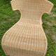 Ikea Savo rattan chaise longue