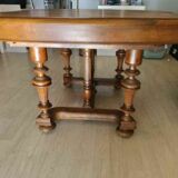 Solid walnut table