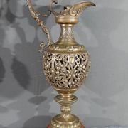 Paire d’aiguières en bronze, art nouveau – 1910