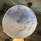 Vintage 1960s stoneware large dish