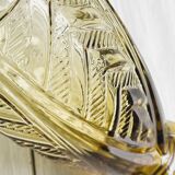 Art Deco Amber Glass Vase