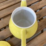 Yellow vintage teapot