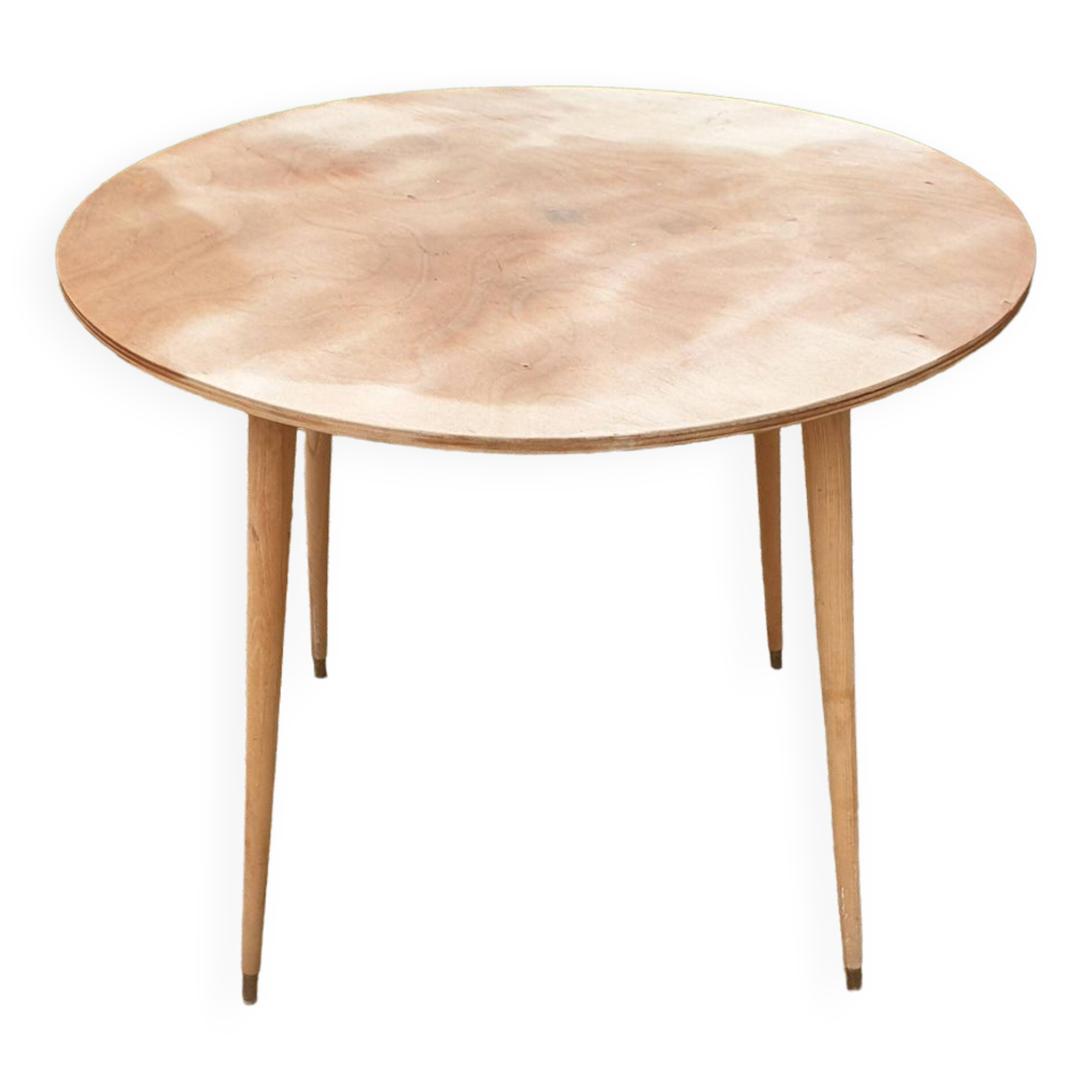 Plywood table seventies base