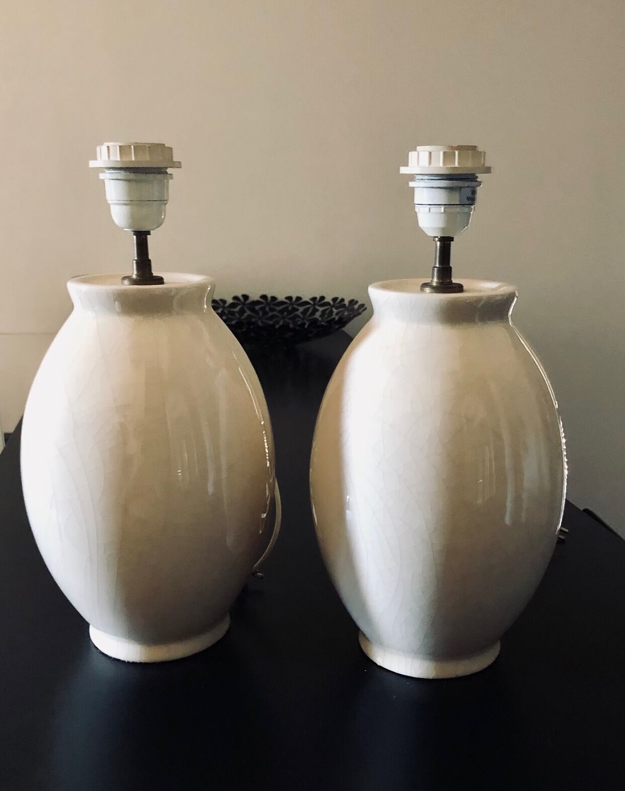 Series of 2 lamps (foot of) Kostka an. 80' 26 cm