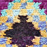 Vintage Berber hallway rug