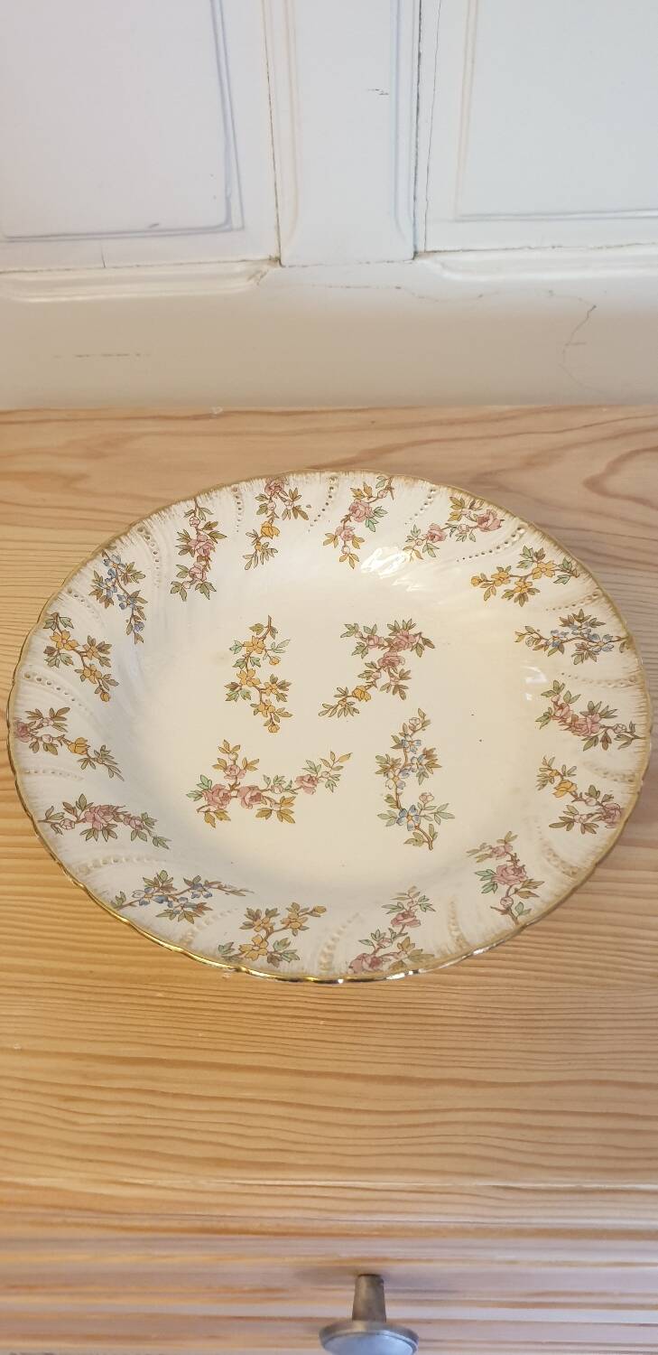 Four Louis XV plates from Sarreguemines