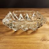 Thick glass ashtray or pocket