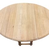Small Gateleg table in varnished oak