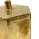 Set of 3 solid Brass boxes , De Falco Italy 1970s