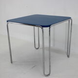 1930s Marcel Breuer Set of  B10 Bauhaus Tubular Table  and B34 Armachairs by Mucke Melder, CZ