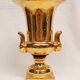 Medici-shaped vase in gilded Paris porcelain.