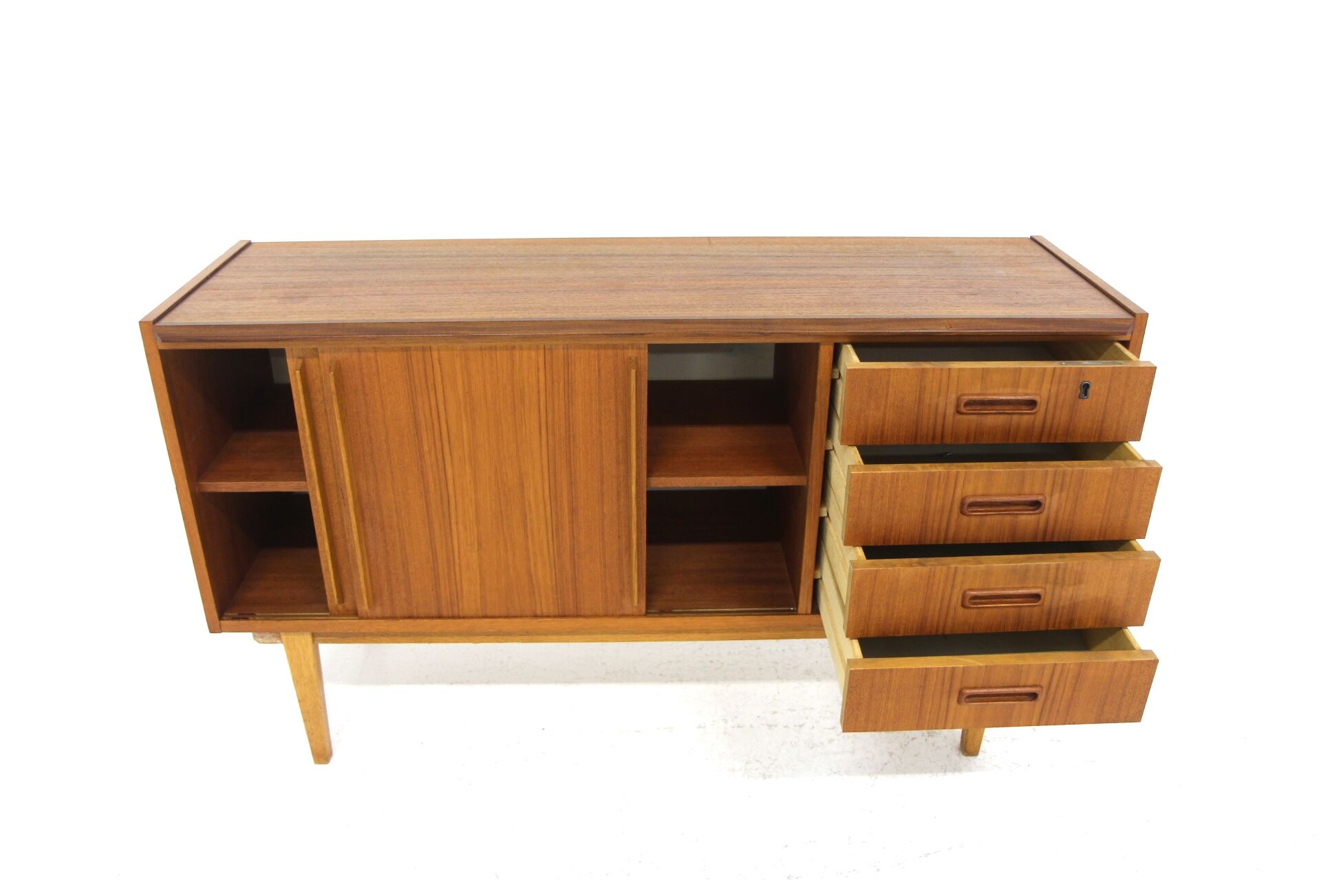 Scandinavian teak enfilade, teak 1960