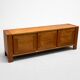 Enfilade in solid oak – Atelier Chauvin – 1960s/70s